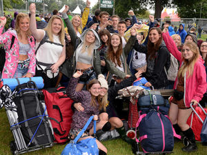 Supporting image for story: Video and pictures: Roads busy as fans descend for V Festival