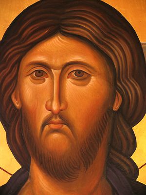 Hermitage Christ face Francois print.