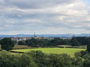The view from the dining room
