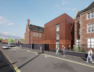An artist's impression of the proposed extension to the Royal School, as seen from Goldthorn Road, Wolverhampton. Pic: BAM. Permission for reuse for all LDRS partners.