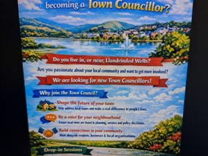 Supporting image for story: Drop in sessions planned as a Powys town council takes a new approach to recruiting