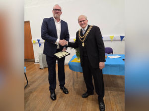 Supporting image for story: Taskmaster and Inbetweeners star Greg Davies returns to his Shropshire hometown to become honorary townsman