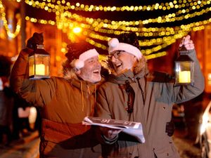 Supporting image for story: Watch: Shrewsbury in full voice for Carols on the Doorstep