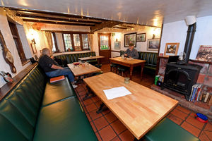 The pub feels comfortable and compact