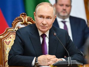 Supporting image for story: Russian air defences responsible for shooting down Azerbaijani plane, says Putin