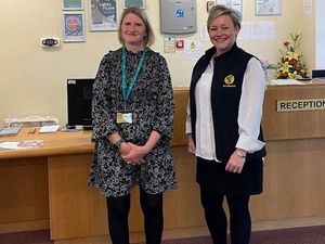 Supporting image for story: Shropshire-based insurer gives Severn Hospice a £3,100 boost