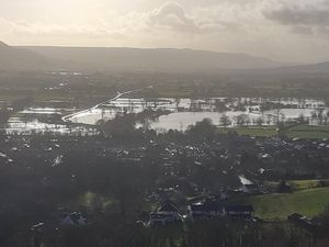 Supporting image for story: Flood warnings for Shropshire as Storm Bella gives way to snow and ice