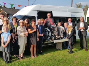 Supporting image for story: Minibus stolen from primary school then dumped once engine removed