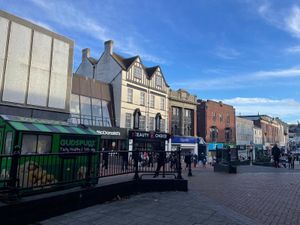 Pics taken before demolition of buildings South of Butler's Passage. December 2025. Pics by LDR Rachel Alexander Permission for use for LDR Partners