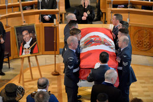 Funeral service for Mayor of Wolverhampton Elias Mattu at St Peter's Church