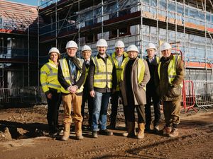 Supporting image for story: 135-home Shrewsbury development hailed as 'unique' and 'regional first' as building work begins