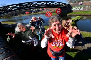 Maggie Thompson, with Shashi Bala, Rachael Merredeth and Georgie Wood.