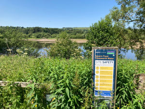 A Warning Sign At Tittesworth Reservoir. Photo by Staffordshire LDR Kerry Ashdown. Free for use by all LDRS partners