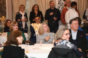 The mayor, cllr Terry Wood, held a reception to honour vaccination volunteers   