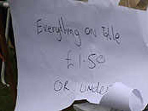 Supporting image for story: Car boots are beating recession