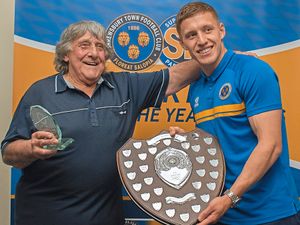 Supporting image for story: Greg Docherty cleans up at Shrewsbury Town fans' awards night