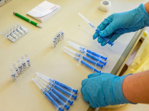 Supporting image for story: Express & Star comment: Vaccination race still on