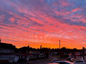Supporting image for story: Readers capture beautiful sunrise over region this morning 