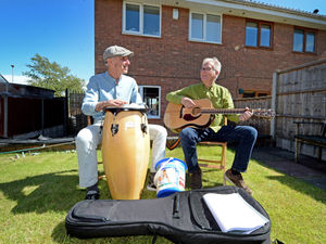 Supporting image for story: WATCH: Bostin' musical duo raising money for Russells Hall Hospital