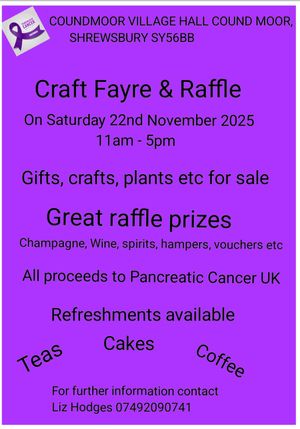 Over 40 amazing raffle prizes, beautiful crafts, gifts ideal for Christmas presents