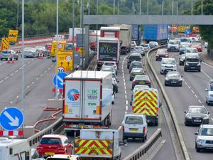 Supporting image for story: M5 roadworks misery to spread as more roads close