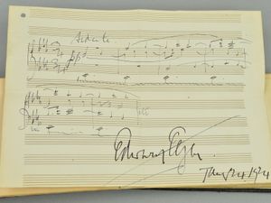 Supporting image for story: 'Previously unheard' music by Sir Edward Elgar to go under hammer