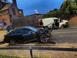 Supporting image for story: Drink driving arrest after crash in Dudley