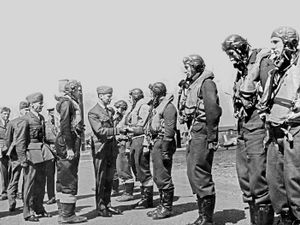 Supporting image for story: Book spotlights RAF ace Allan, 96