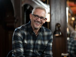 Gary Lineker takes part in The Rest Is Football live show, at the Audley Public House in Mayfair, central London in December 2024