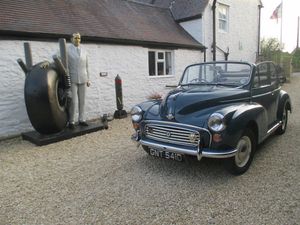 Mr Robins' 60-year-old Morris Minor