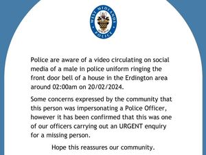Supporting image for story: Police forced to tell community 'impersonator' in video circulating online is an actual officer 