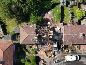 Supporting image for story: House blast man remains in critical condition