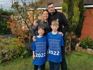 Supporting image for story: Telford mum and son take on Swimathon in honour of dad beating cancer

