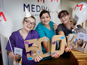 Supporting image for story: Shrewsbury animal lovers help charity hit target