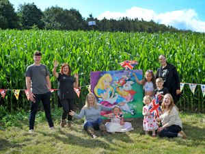 Supporting image for story: Disney-themed maize maze welcomes guests