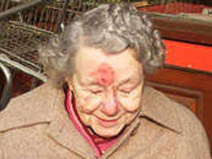 Supporting image for story: Elderly victim hurt on paving