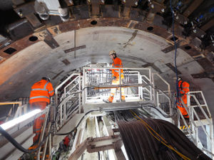Supporting image for story: HS2 starts digging Euston tunnel despite uncertainty over station