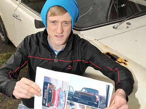 Supporting image for story: Driver's dream hits skids as Mini stolen