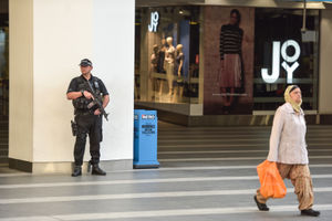 Firearms officers in Birmingham