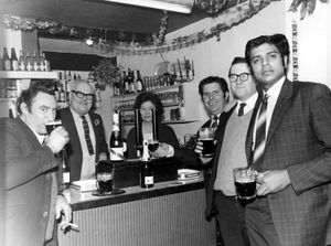 Supporting image for story: 'Funny, sharp and always on point - Star columnist praised by reader' - Your Letters plus Christmas cheer at the Black Swan pub in a 1960s archive picture