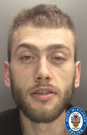 Liam Pether is wanted for failing to appear at court when charged with robbery
