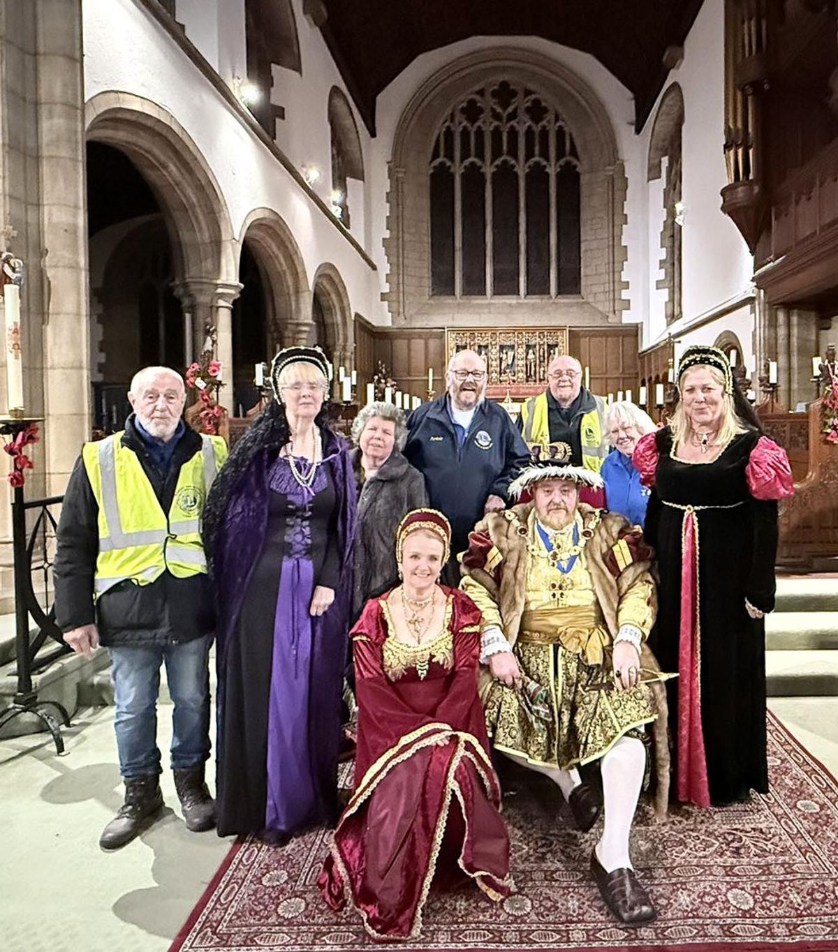 History, pageantry and fun: Rugeley Lions present an Audience with Henry VIII