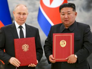 Supporting image for story: North Korea ratifies major defence treaty with Russia