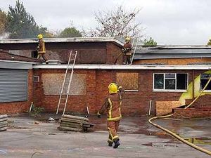 Supporting image for story: Arsonists strike at old primary school