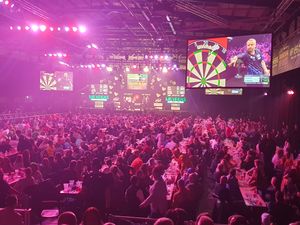 Supporting image for story: Watch: I take in the colour, chants, singing and action of the Grand Slam of Darts
