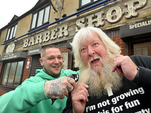Supporting image for story: Hair today, gone tomorrow! Wayne grows his hair for a year for charity