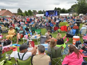 Supporting image for story: Thousands rock up for Market Drayton park party - in photos