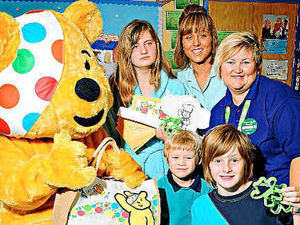 Supporting image for story: Spotty Shropshire day of fun for Children in Need