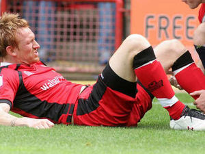 Supporting image for story: Saddlers sweat on Steve Jones injury verdict