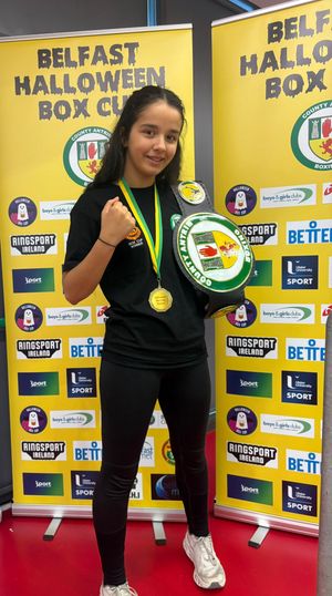 Supporting image for story: Telford's rising boxing star adds another gold to medal haul